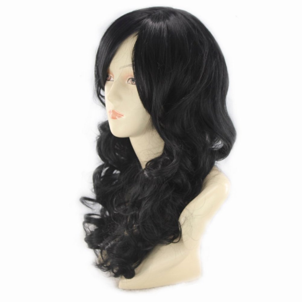 Black big wavy wig - Picture 4 of 4